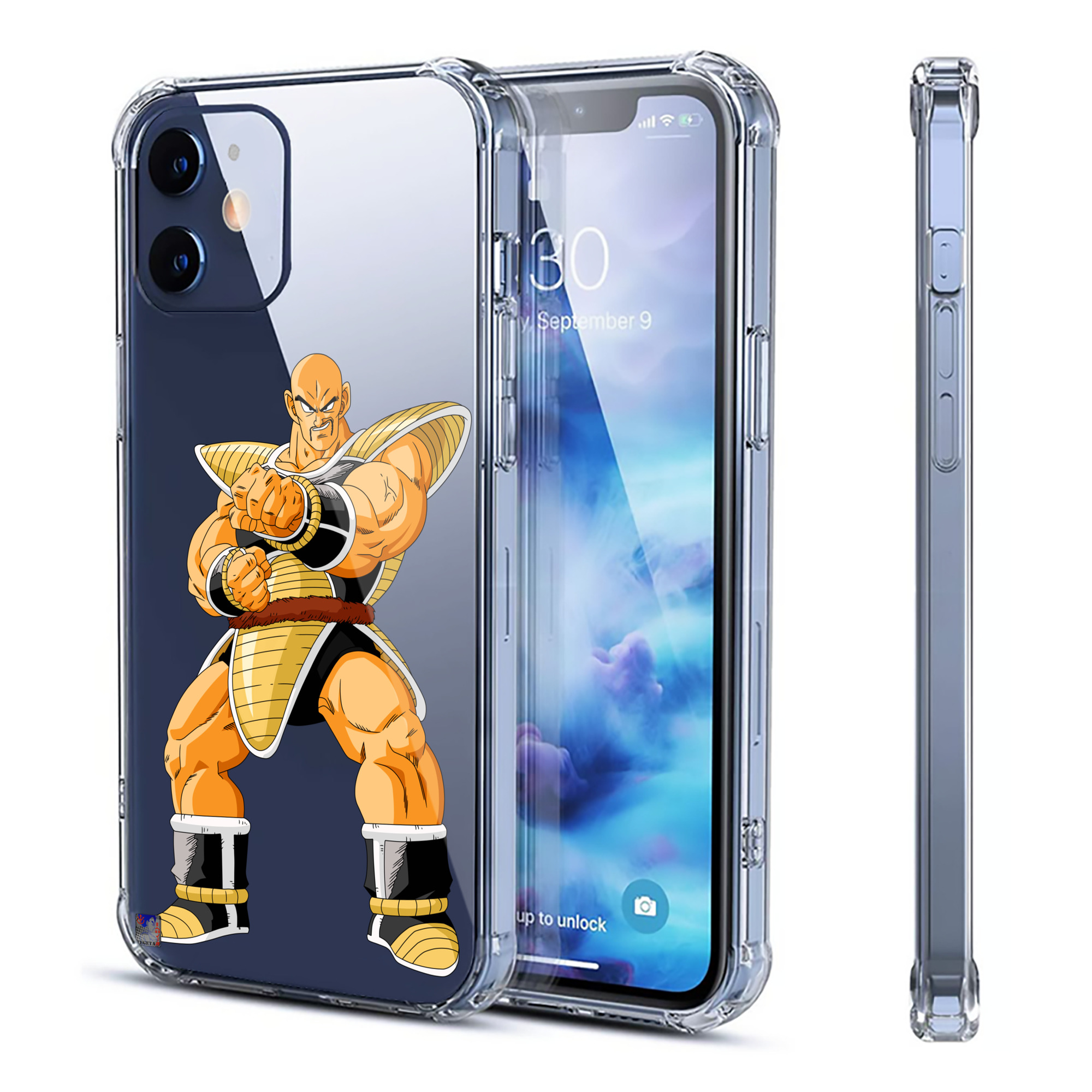 （画像用） ドラゴンボール DRAGON BALL 【iPhone 12シリーズ対応】透明スマホケース（クリアソフトケース）